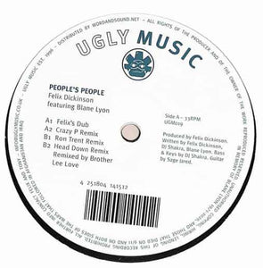 FELIX DICKINSON FT BLANE LYON - PEOPLE'S PEOPLE 12" (UGLY MUSIC)