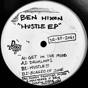 BEN HIXON - HUSTLE EP 12" (DOLFIN RECORDS)