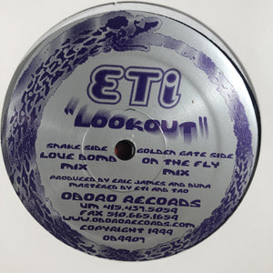E.T.I. - LOOKOUT 12" (OBORO RECORDS)