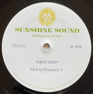 SUNSHINE SOUND - HAPPY SONG (FRANCOIS K & WALTER GIBBONS RMX) 10" (SUNSHINE SOUND)